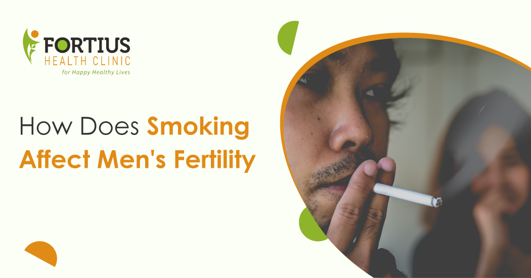 How does smoking affect men’s fertility